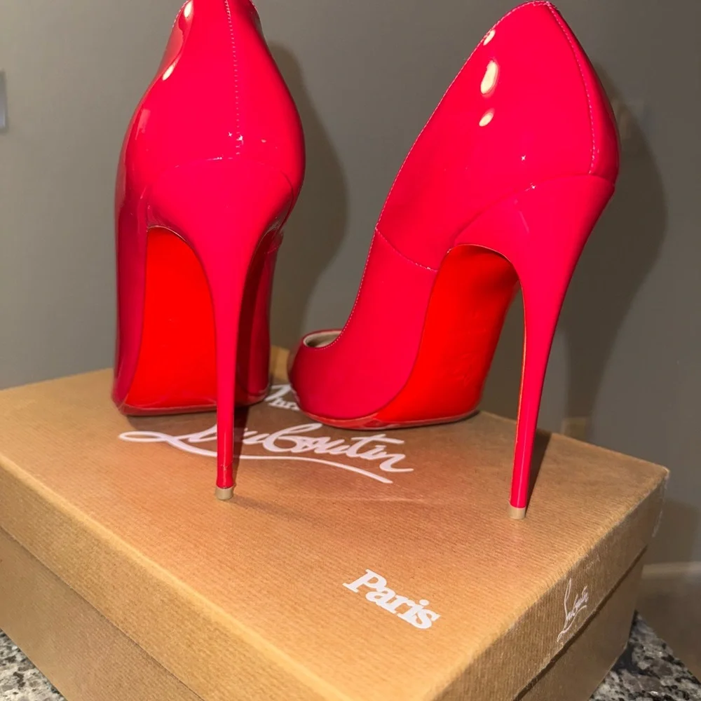 Christian Louboutin Fuchsia Heels - Picture 6 of 6